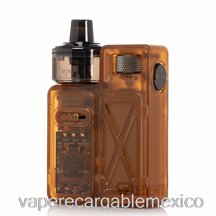 Vape Recargable Uwell Corona M 35w Pod Mod Kit Marrón